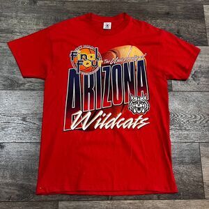 Delta Vintage 1997 Final Four University of Arizona Wildcats T-Shirt Men's Large